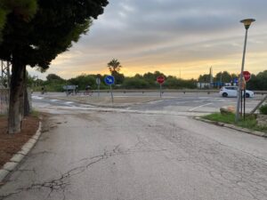 Entrada i sortida dels Masos carrer Telegraf