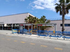 Marquesinas noves de l'hospital comarcal