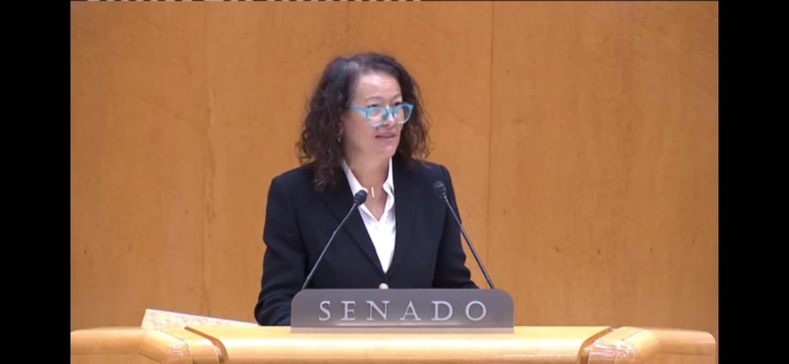 Senadora Laura Castel Fort del grup d'ERC