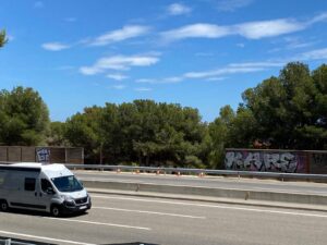 Vista des de la autopista