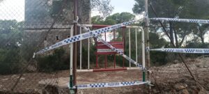 Tancament de la torre del telegraf provisional  (3)