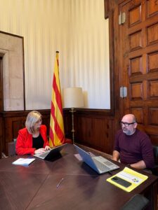 Reunio amb Raquel Sans