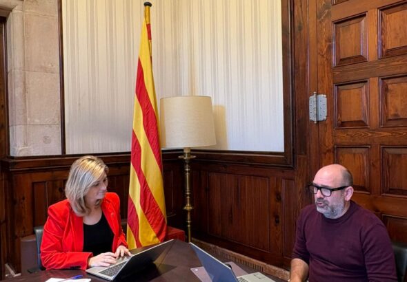 Reunio amb Raquel Sans